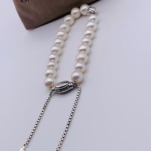 David Yurman pearl beads women’s 8mm silver ball